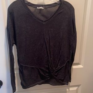 Twist long sleeve small